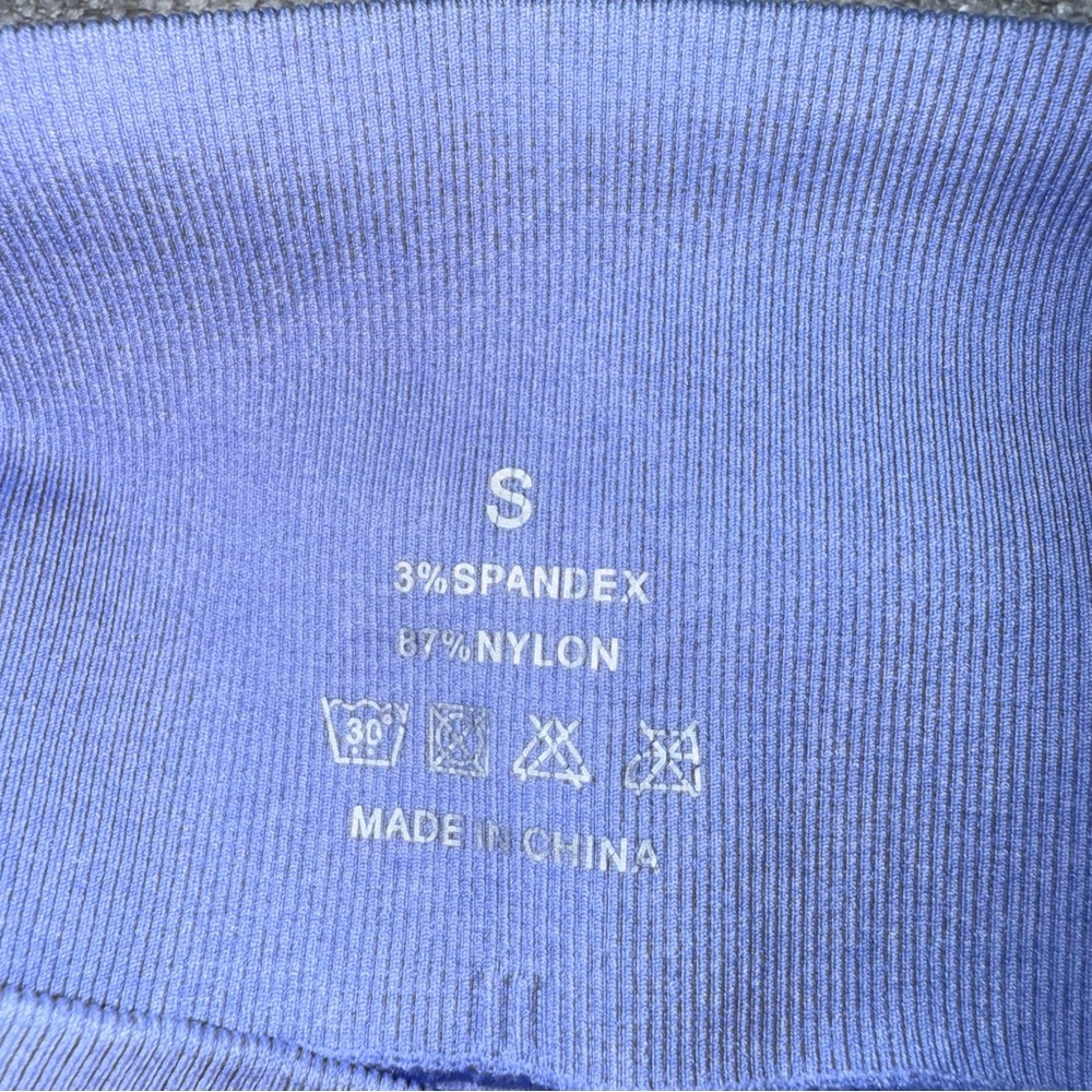 NVGTN Periwinkle Pro Seamless Shorts - Picture 6 of 6